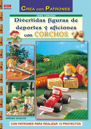 DIVERTIDAS FIGURAS DEPORTES Y AFICCIONES CORCHOS