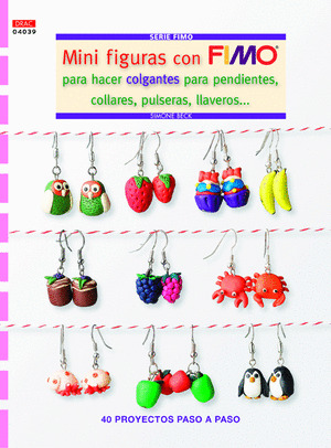MINI FIGURAS CON FIMO PARA HACER COLGANTES, PENDIENTES, COLLARES, PULSERAS, LLAVEROS...
