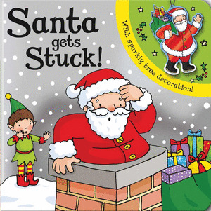 SANTA GETS STUCK
