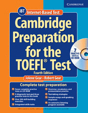CAMBRIDGE PREPARATION FOR THE TOEFL IBT TEST (4TH EDITION) STUDENT'S BOOK WITH CD-ROM TEST