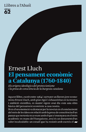 EL PENSAMENT ECONÒMIC A CATALUNYA (1760-1840)