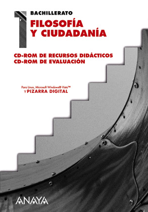 FILOSOFÍA Y CIUDADANÍA (I. IZUZQUIZA). CD-ROM RECURSOS DIDÁCTICOS. CD-ROM EVALUA