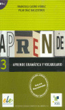 APRENDE GRAMATICA Y VOCABULARIO 3