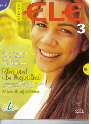 AGENCIA ELE 3 LIBRO DE EJERCICIOS + CD