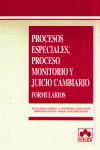 PROCESOS ESPECIALES PROCESO MONITORIO