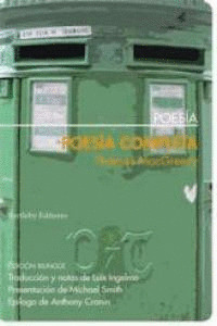 POESÍA COMPLETA (THOMAS MACGREEVY. EDICIÓN BILINGÜE INGLÉS-CASTELLANO)