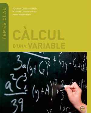 CÀLCUL D'UNA VARIABLE