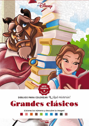 DIBUJOS PARA COLOREAR, ¡QUÉ MISTERIO! GRANDES CLÁSICOS DISNEY