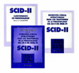 SCID-II. ENTREVISTA CLINICA ESTRUCT.TRAST.PERSONALIDAD EJE I