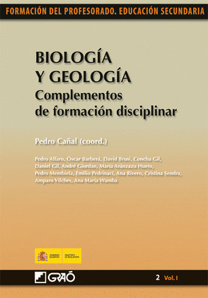 BIOLOGIA Y GEOLOGIA. COMPLEMENTOS DE FORMACION DISCIPLINAR