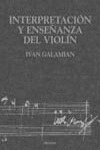 INTERPRETACIÓN Y ENSEÑANZA DEL VIOLÍN