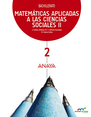 MATEMATICAS APLICADAS A LAS CIENCIAS SOCIALES II.