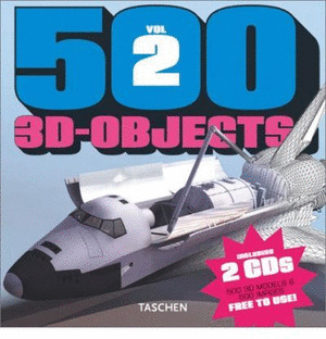 500 3D- OBJECTS VOL 2 (INCLUDING 2 CD )