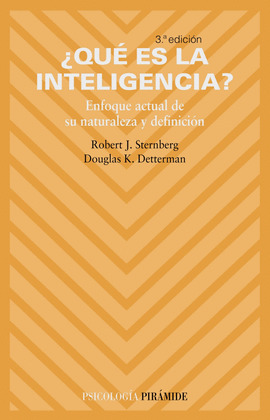 QUE ES LA INTELIGENCIA 3ED
