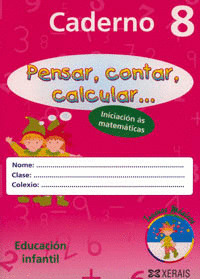 INICIACION MATEMATICAS 8 CONTAR PENSAR CALCULAR TR