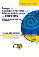 TEMARIO OPOSICIONES CUERPO DE AUXILIARES POSTALES Y DE TELECOMUNICACIÓN DE CORRE