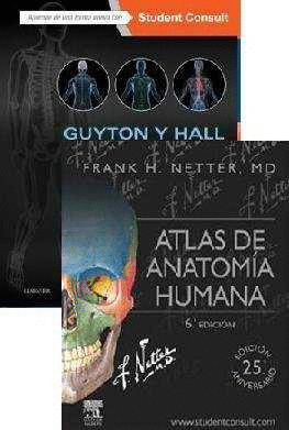LOTE HALL-NETTER.GUYTON.TRATADO FISIOLOGIA MEDICA.13ª ED+ATLAS DE ANATOMIA HUMAN