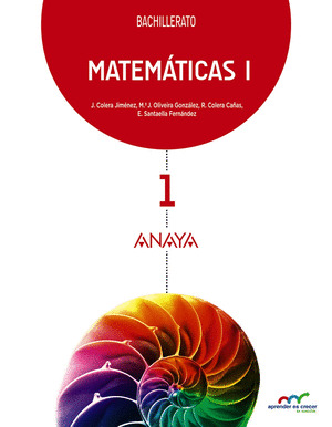 MATEMÁTICAS I. BACHILLERATO