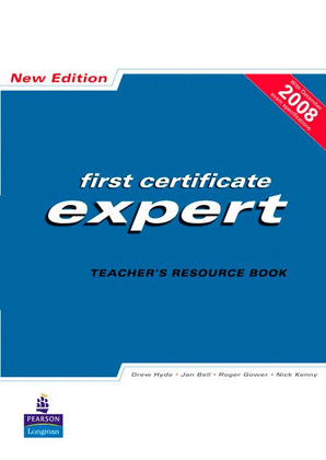 * FIRST CERTIFICATE EXPERT. TEACHER'S BOOK