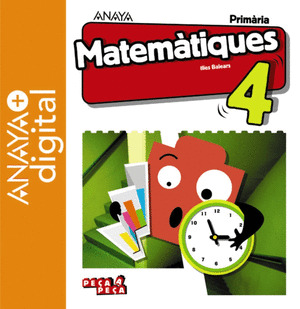 MATEMATIQUES 4. PRIMARIA. ANAYA + DIGITAL.