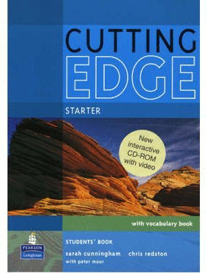 NEW CUTTING EDGE STARTER. ST'S BOOK + CD ROM