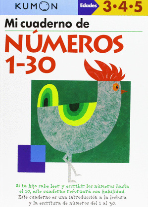 METODO KUMON: MI LIBRO DE NUMEROS