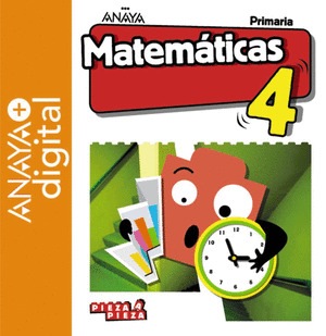 MATEMATICAS 4. (TALLER DE RESOLUCION DE PROBLEMAS 4) PRIMARIA. ANAYA + DIGITAL.