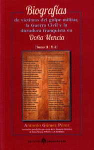BIOGRAFÍAS DE LAS VÍCTIMAS, DOÑA MENCÍA TOMO II
