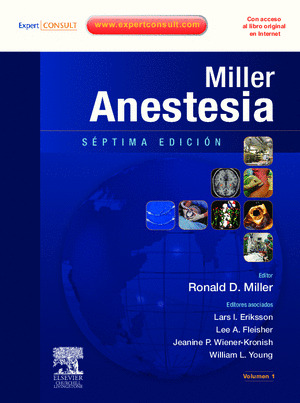 MILLER ANESTESIA. 2 VOLS.7ª ED.2010