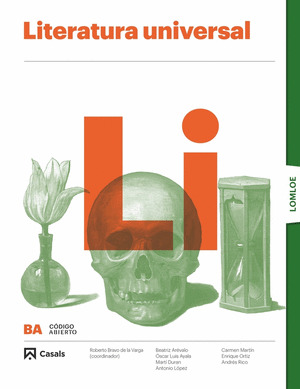 LITERATURA UNIVERSAL 1º BACHILLERATO. LOMLOE CODIGO ABIERTO