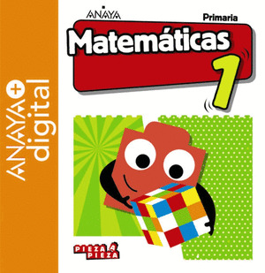 MATEMATICAS 1. PRIMARIA. ANAYA + DIGITAL.