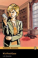 K'S FIRST CASE (PENGUIN READERS, LEVEL 3. AUDIO CD PACK. BOOK + CD)