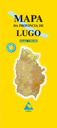 MAPA DA PROVINCIA DE LUGO (2008)