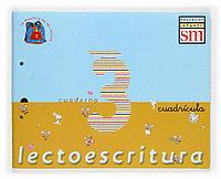 LECTOESCRITURA 3 CUADRICULA MOCHILA LETRAS