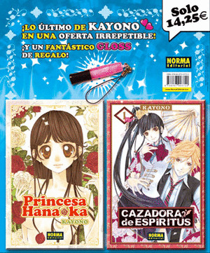 CAZADORA DE ESPIRITUS 1 + PRINCESA HANA KA PACK