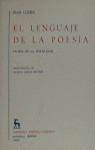 BRHE322. EL LENGUAJE DE LA POESIA