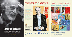 PACK JAVIER KRAHE (DOBLE LIBRO+CD): ZOZOBRAS COMPLETAS - DE MIL AMORES - TOSER Y CANTAR