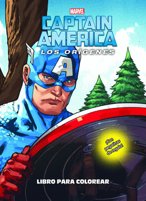CAPTAIN AMERICA. LOS ORÍGENES. LIBRO PARA COLOREAR