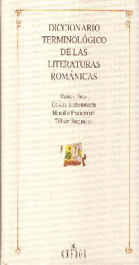 DICC.TERMINOLOGICO DE LAS LITERATURAS ROMANICAS