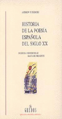 BRHM78. Hª DE LA POESIA ESPAÑOLA DEL SIGLO XX