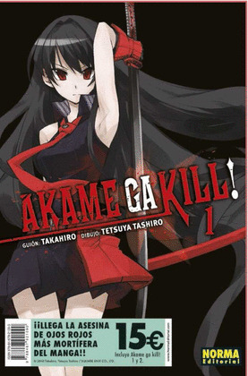 PACK DE INICIACION AKAME GA KILL! 1+2