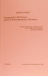 COMPENDIO DEL ENSAYO SOBRE EL ENTENDIMIENTO HUMANO