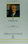 OBRAS ESCOGIDAS II. ENSAYOS