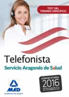 TELEFONISTA. TEST DEL TEMARIO ESPECÍFICO