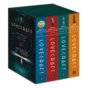 H.P. LOVECRAFT (1890-1937). OBRA COMPLETA (ESTUCHE 4 TOMOS)