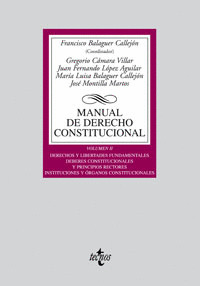MANUAL DE DERECHO CONSTITUCIONAL, VOLUMEN II