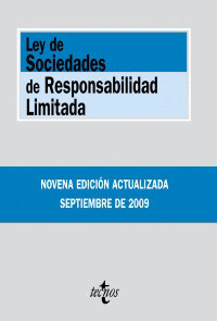 LEY DE SOCIEDADES DE RESPONSABILIDAD LIMITADA (9ª EDICION, 2009)