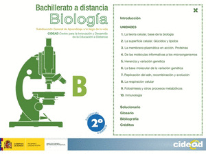 BIOLOGIA, 2 BACHILLERATO