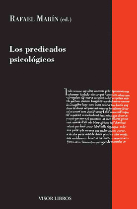 PREDICADOS PSICOLÓGICOS, LOS