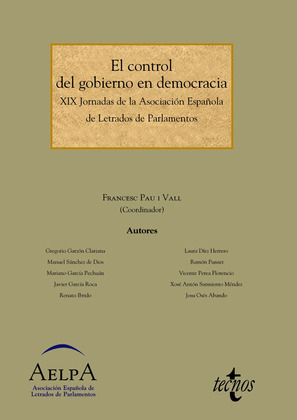 CONTROL DEL GOBIERNO EN DEMOCRACIA, EL
